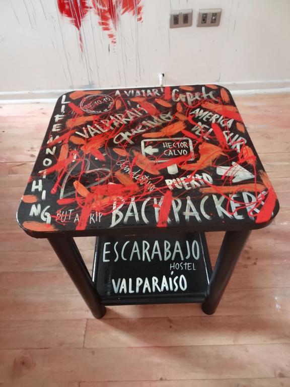 Escarabajo Hostel (Adults Only) Valparaíso Pokoj fotografie